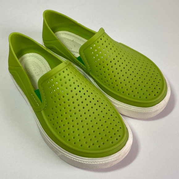 CROCS Other - Kids Lime Green CROCS Slip on Shoe size 11